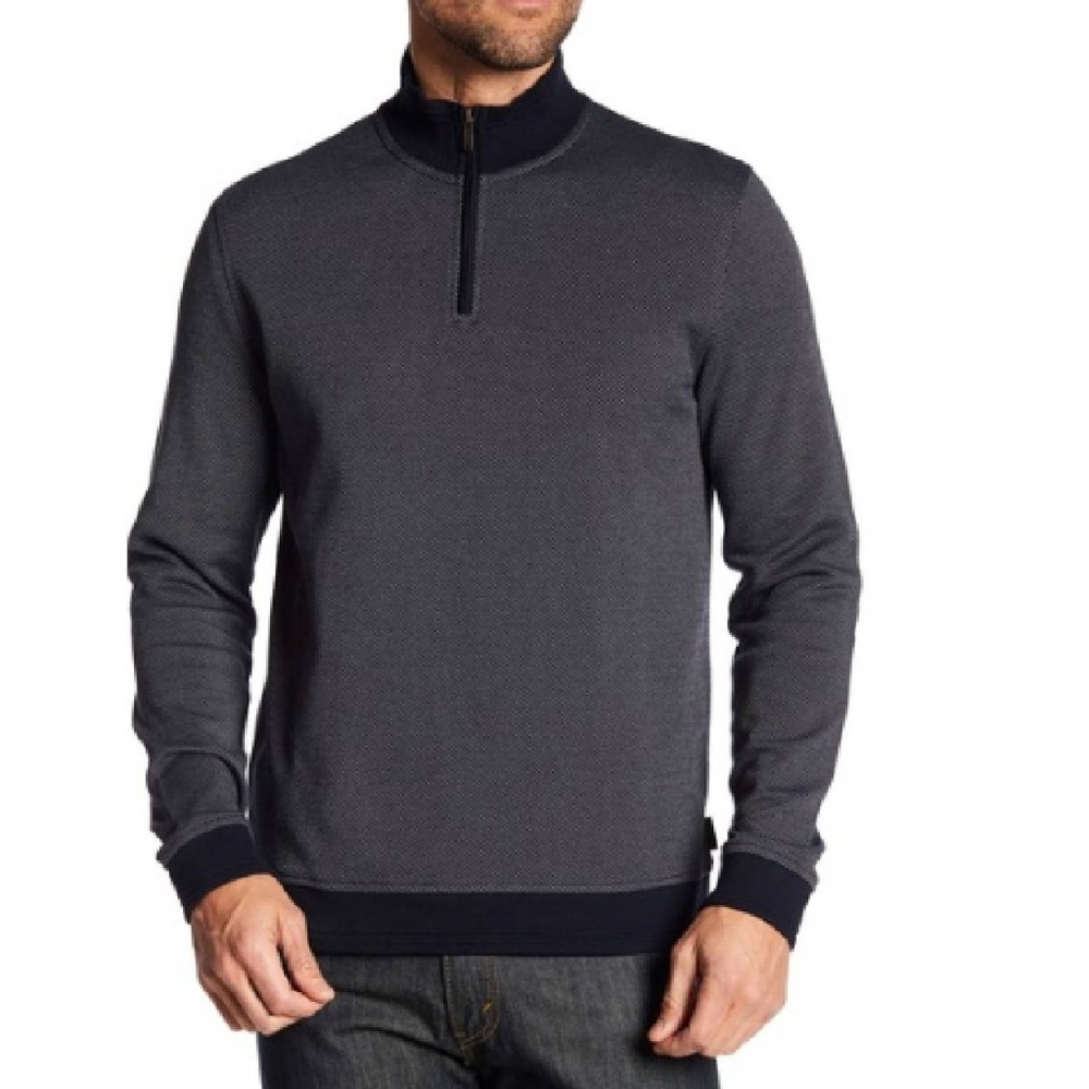 Ted Baker London Hounew Half Zip Sweater